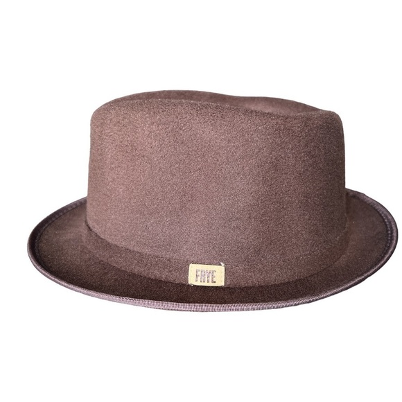 Frye Brown Fedora Hat - Picture 2 of 5